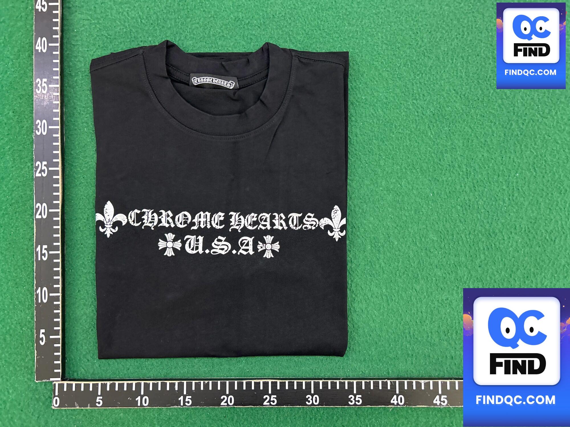 Chrome Hearts T-Shirt — zdjęcie QC 3