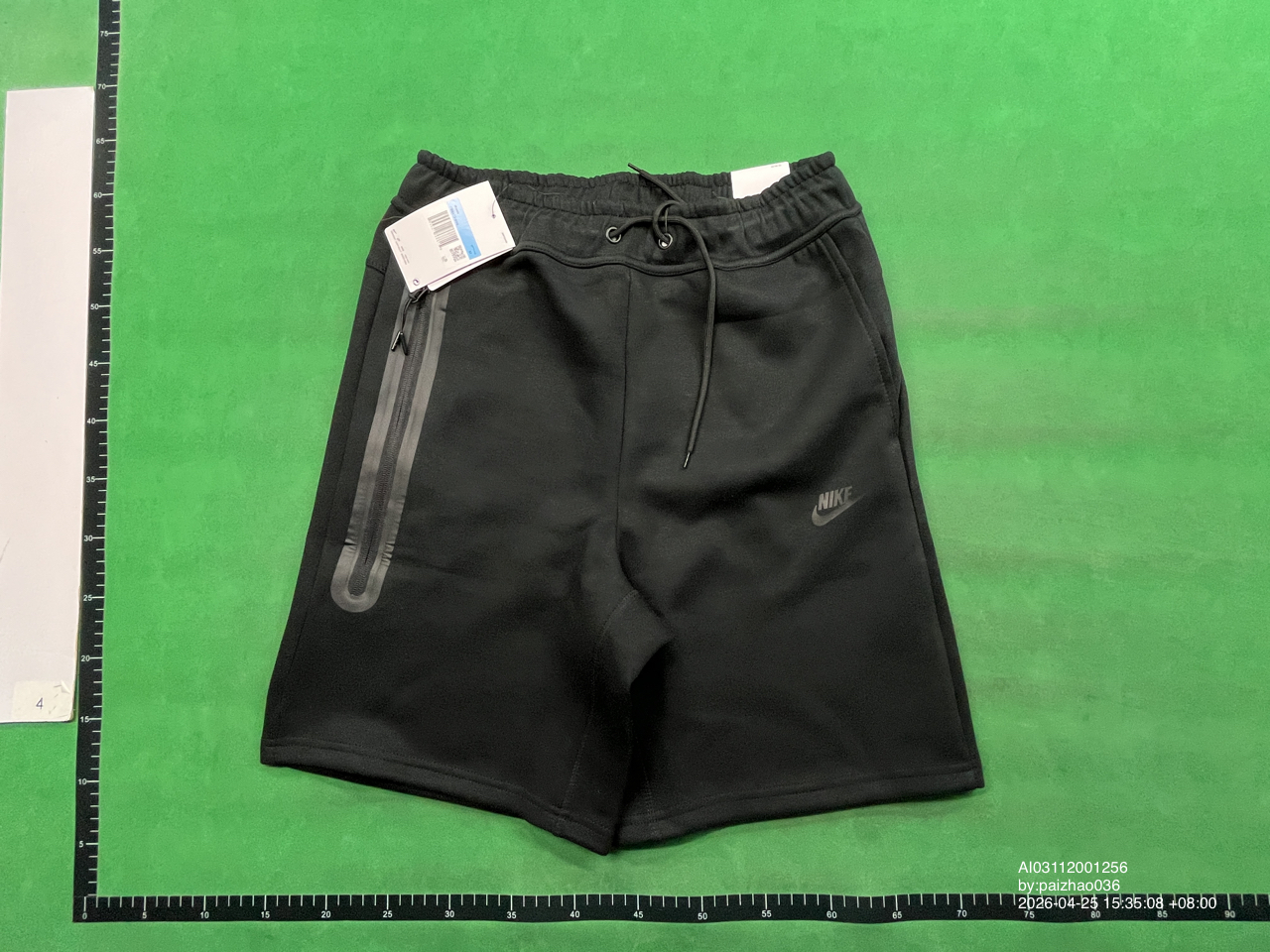 20Ss New Summer Hook Men's Knitted Multi-Color Front Side Rubber Zipper Sports Shorts Five-Quarter Pants 172 QC