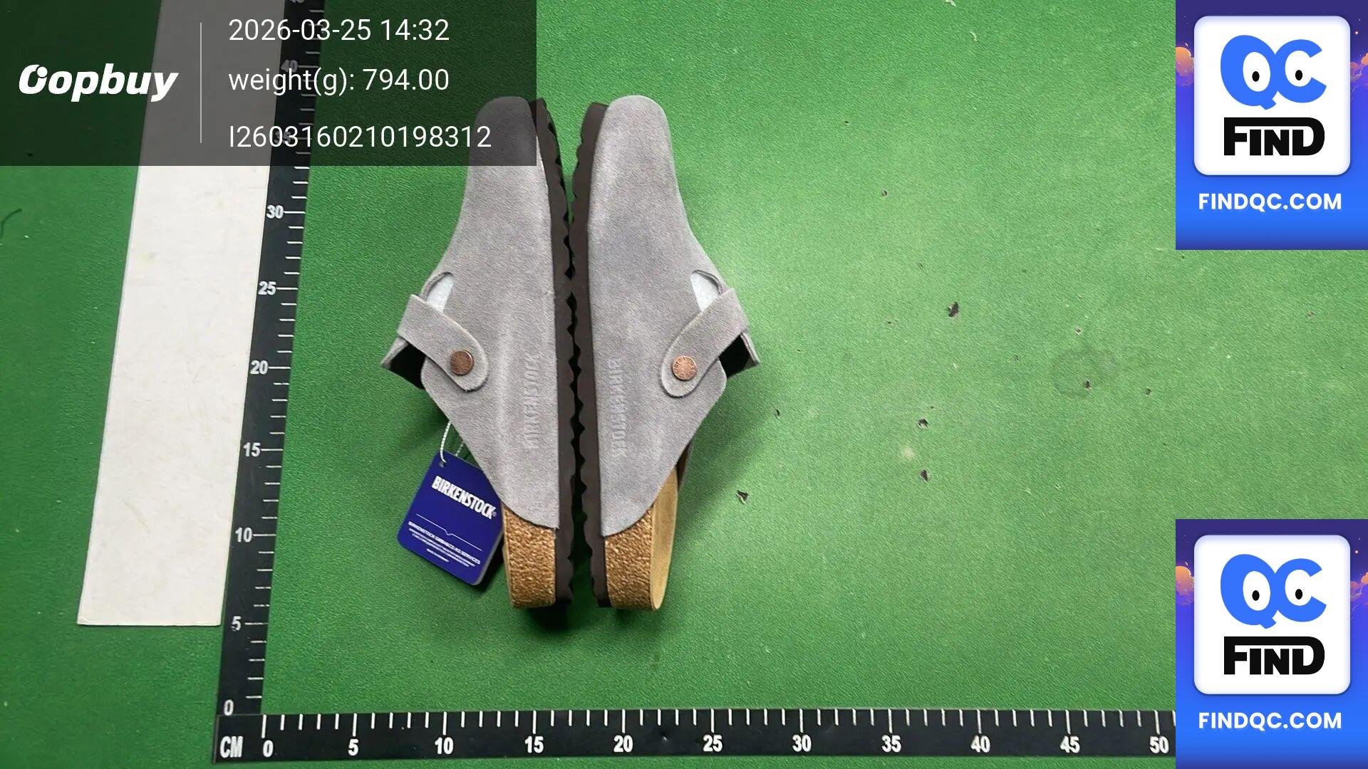 Birkenstock Boston BS Smogray — QC-foto 3