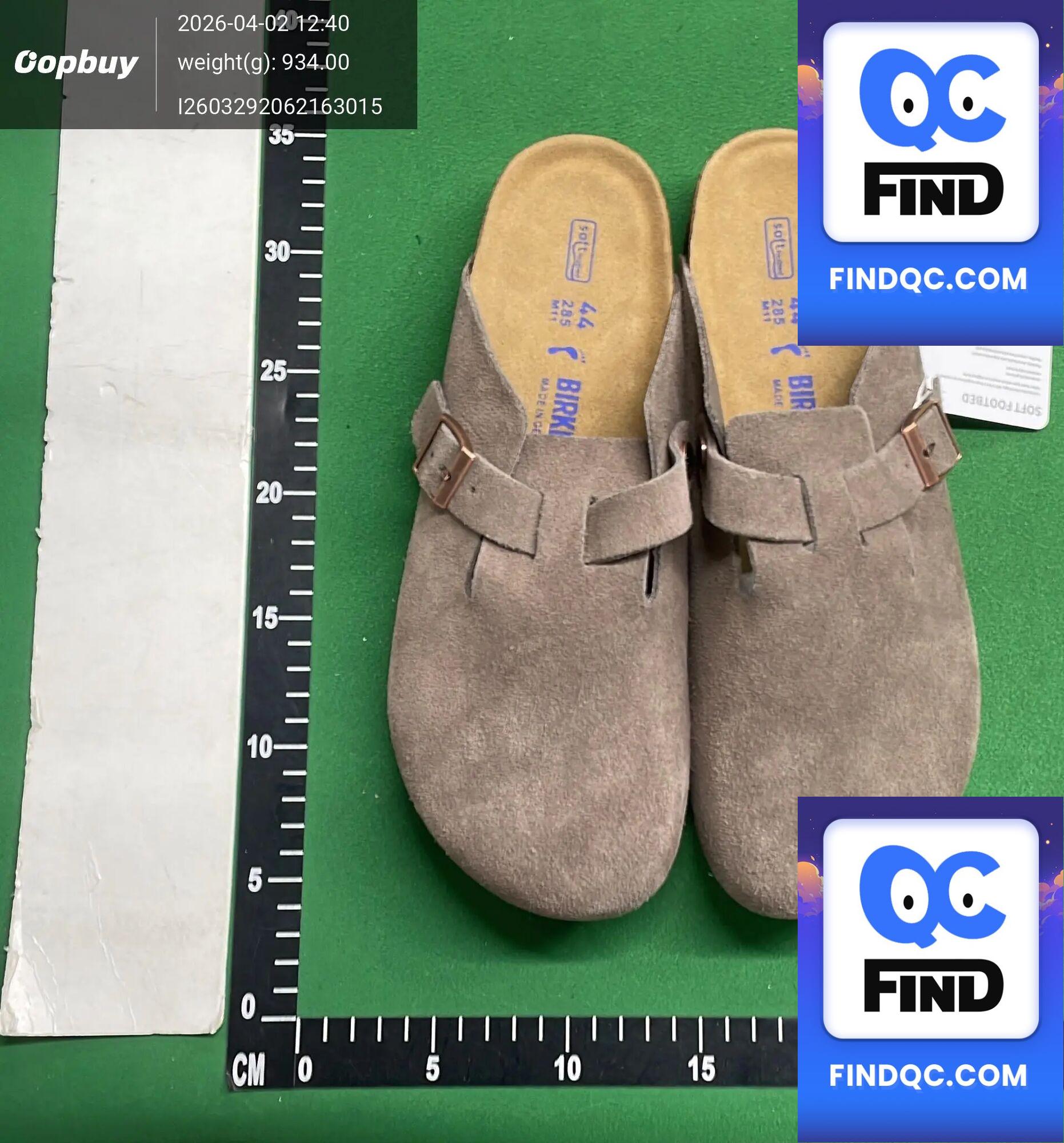 Birkenstock Boston BS Smogray — QC-foto 2